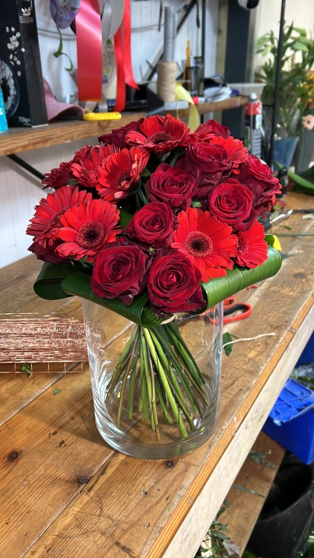 Red Rose Luxury Posy