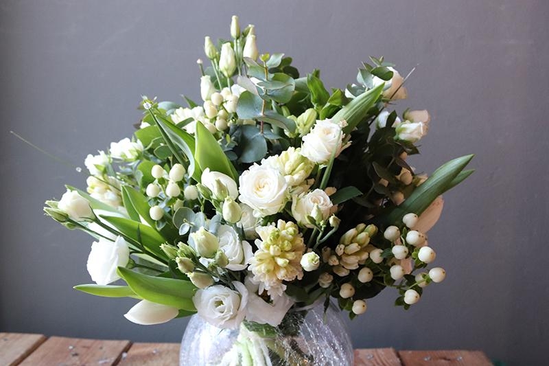 Lizzies Luxury Whites Posy