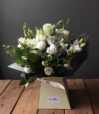 Lizzies Luxury Whites Posy