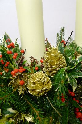 Gold Extraveganza Table Centrepiece