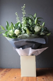 Luxury White Rose and Lily Lizzies Bundle