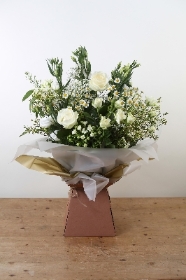 m Lizzies Florist choice White Boho Bundle