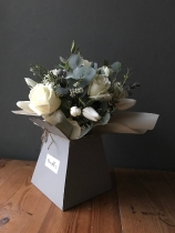 Winter Rose and Tulip Posy